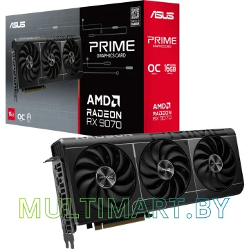Видеокарта ASUS Prime Radeon RX 9070 OC Edition 16GB GDDR6 (PRIME-RX9070-O16G) картинка 8